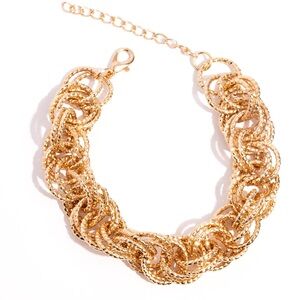 “Audible Shimmer” Gold Bracelet